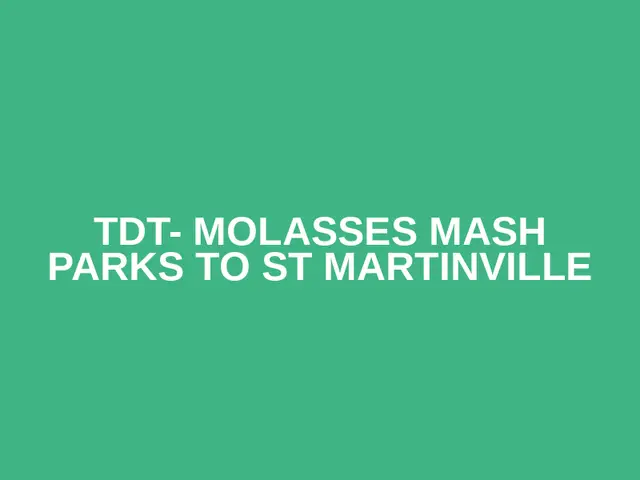 TDT- Molasses Mash Parks to St Martinville logo