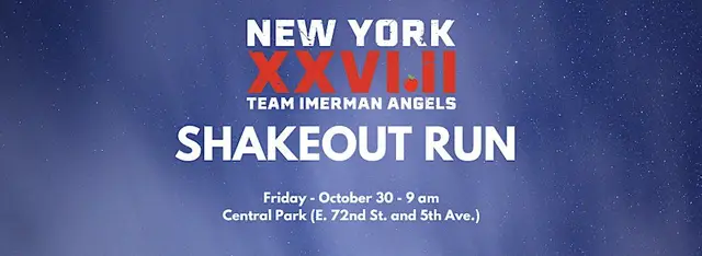 Team Imerman Angels - 2026 TCS NYC Marathon: Shakeout Run logo