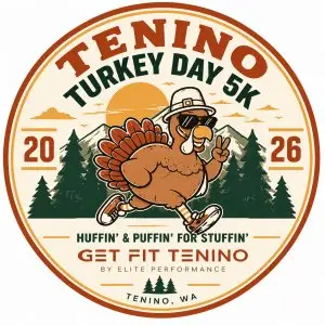 Tenino Turkey Day 5k 2026 logo