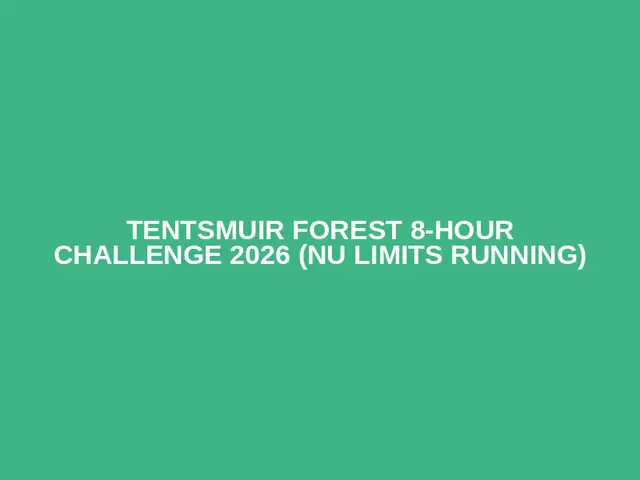 Tentsmuir Forest 8-hour Challenge 2026 (NU Limits Running) logo