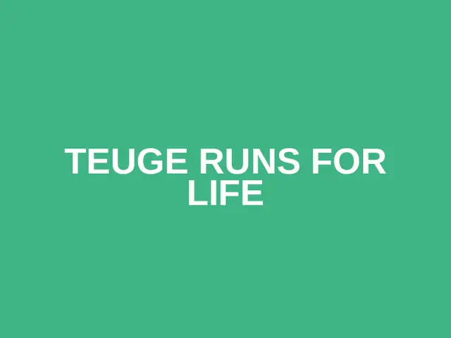 Teuge runs for life logo