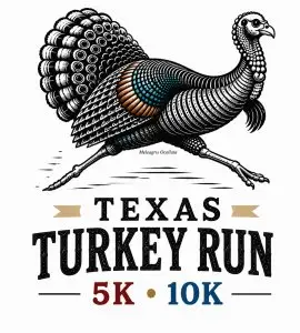 Texas Turkey Run (5k & 10k + 1-Mile) logo