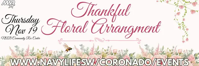 Thankful Floral Arrangement logo