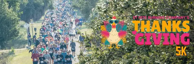 Thanksgiving 5K presented by St Pete Running Company logo