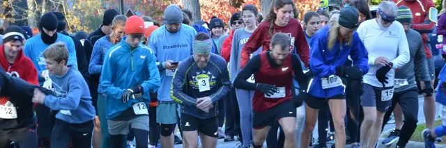 Thanksgiving Day Race to Be Thankful logo