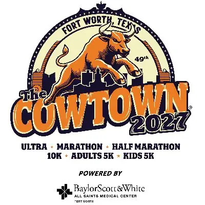 The 2027 Cowtown Race Weekend logo