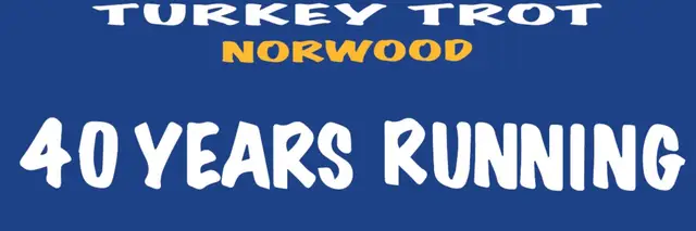 The 39th Running of the Norwood Turkey Trot logo