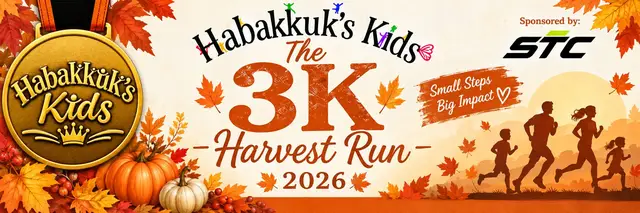 The 3k Harvest Run - Habakkuks Kids logo
