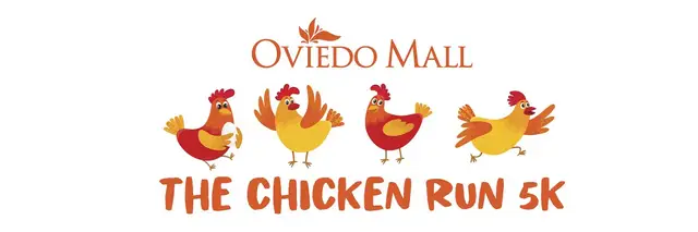The 5k Chicken Run logo