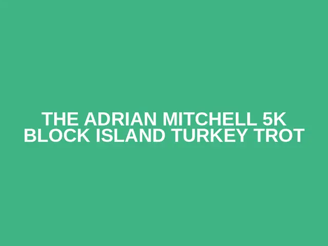 The Adrian Mitchell 5k Block Island Turkey Trot logo