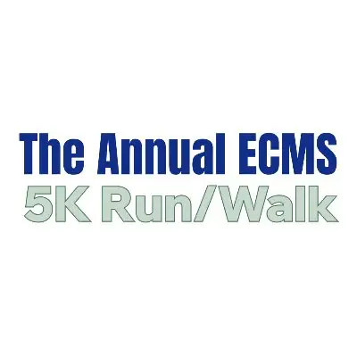 The Annual ECMS 5K Run/Walk logo