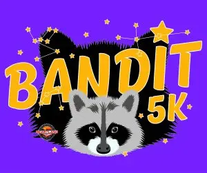 The Bandit 5k logo