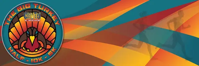 The Big Turkey Half Marathon, 10K, 5K races logo