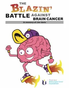 The Blazin’ Battle Against Brain Cancer logo