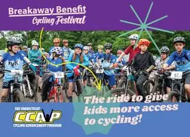 The CCAP's Breakaway Benefit Cycling Festival logo