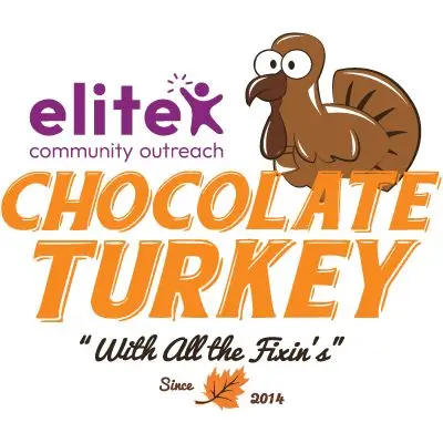 The Chocolate Turkey 3 Mile logo