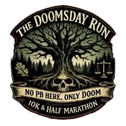 The Doomsday Race, Charborough. logo