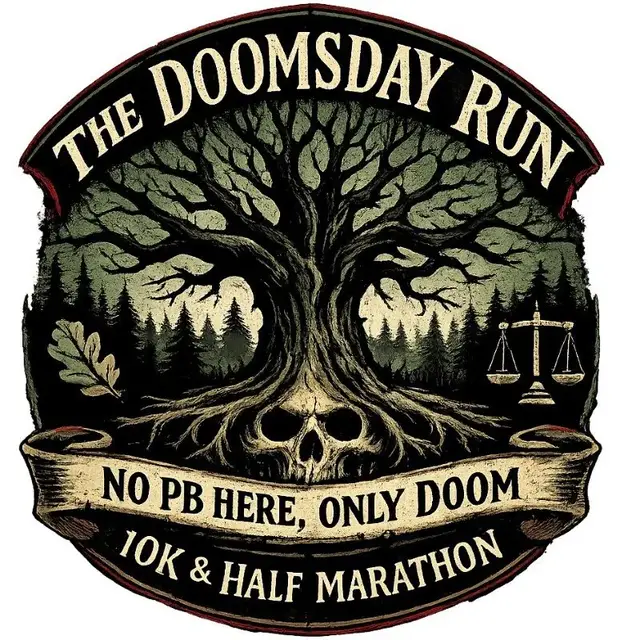 THE DOOMSDAY RUN logo