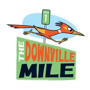 The Downville Mile logo