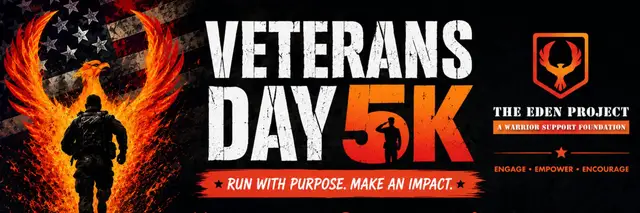The Eden Project Veteran's Day 5K logo