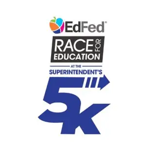 The EdFed Race for Education at the Superintendent’s 5K logo