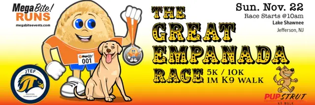 THE EMPANADA 5K/10K AND 2K PUP STRUT logo