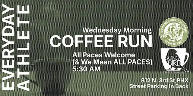The Everyday Athlete Run + Coffee Club logo