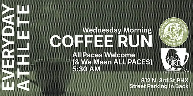 The Everyday Athlete Run + Coffee Club logo