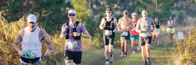 The Florida Run @ Lake Louisa State Park logo