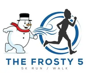 The Frosty 5: 5k Run / Walk logo