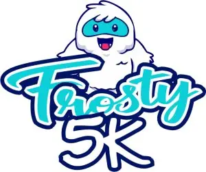 The Frosty 5K logo