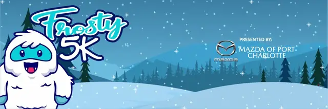 The Frosty 5K logo