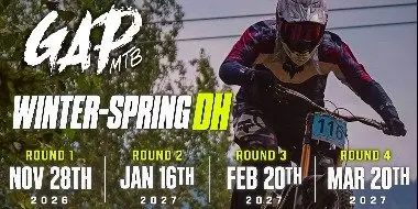 The GAP MTB Winter-Spring DH 2026-2027 logo