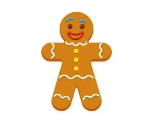 The Gingerbread 5k logo