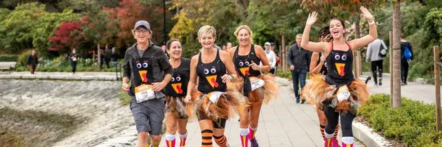 The Giving Turkey Trot - 5K, 10K & Half Marathon logo
