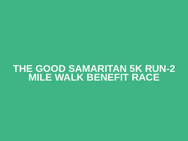 The Good Samaritan 5K Run-2 Mile Walk Benefit Race logo