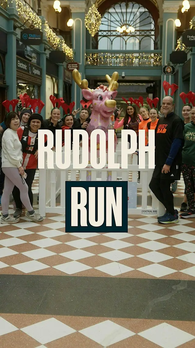 The Goodsyard Run Club: Rudolph Run for Birmingham Hospice logo