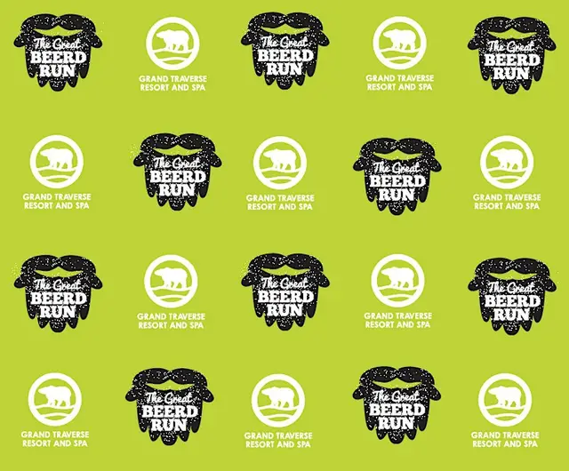 The Great Beerd Run 5K logo