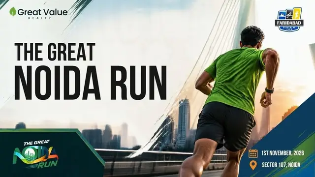 The Great Noida Run logo