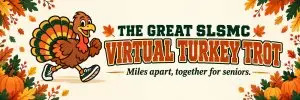 The Great SLSMC Virtual Turkey Trot logo