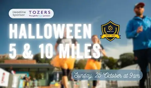 The Halloween 5 and 10 mile event logo