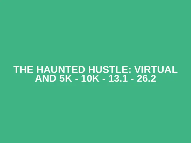 The Haunted Hustle: Virtual and 5K - 10K - 13.1 - 26.2 logo