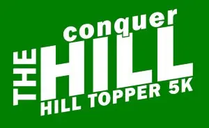 The Hill Topper 5k logo
