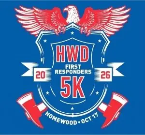 The Homewood First Responders 5K & Fun Run logo