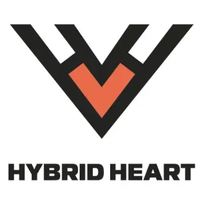 The Hybrid Heart: 5K & 10K Trail Race logo