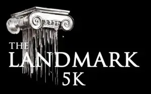 The Landmark 5k logo