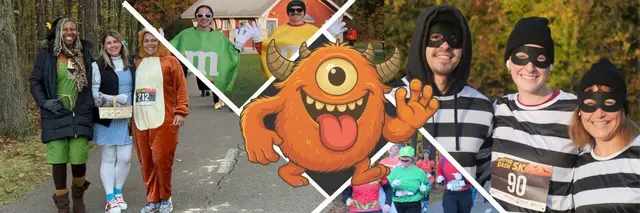 The Monster Dash 5k logo