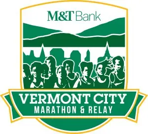 The M&T Bank Vermont City Marathon & Relay logo