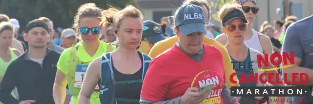 The Non Cancelled Marathon logo