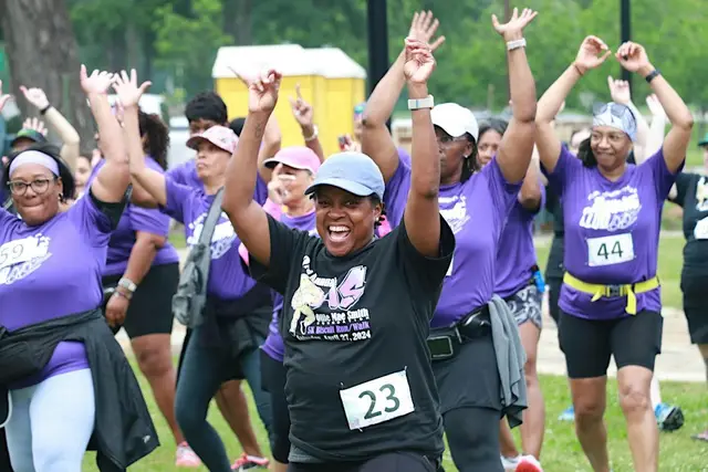 The "OMS" 5K Biscuit Run Dallas, Texas logo